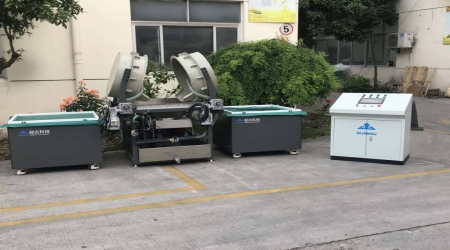 磁力拋光機：一筐工件10分鐘高效煥新